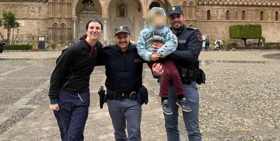 PALERMO: TURISTA PERDE FIGLIO DI 5 ANNI. RITROVATO DALLA POLIZIA DI STATO