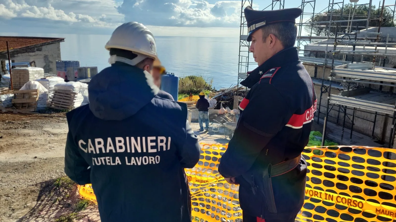 37 cantieri edili controllati in provincia di Palermo tutti irregolari